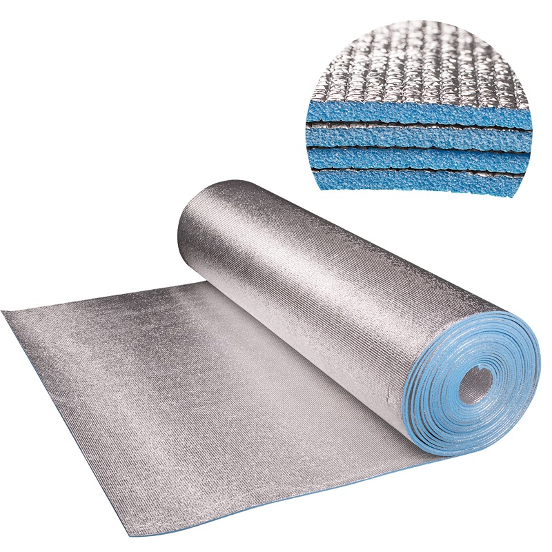 Foam Core Radiant Barrier Aluminum XPE Foam for Roofing with Reflective Insulation Rolls - PAIDU