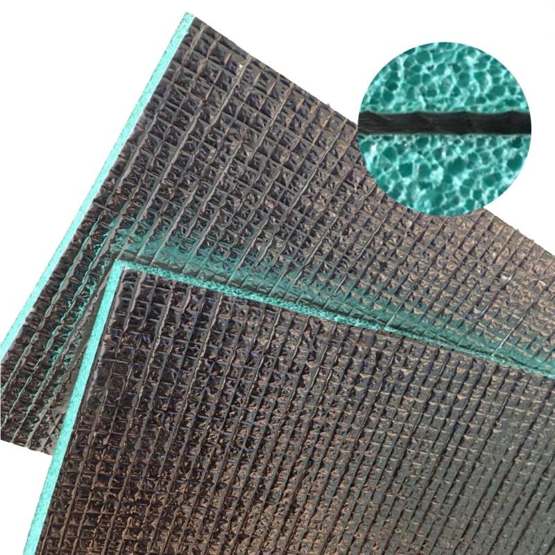 Custom Self Adhesive Automotive Constructive Aluminum Foil Heat Reflective XPE Foam Rolls Damp Proof Membrane - PAIDU